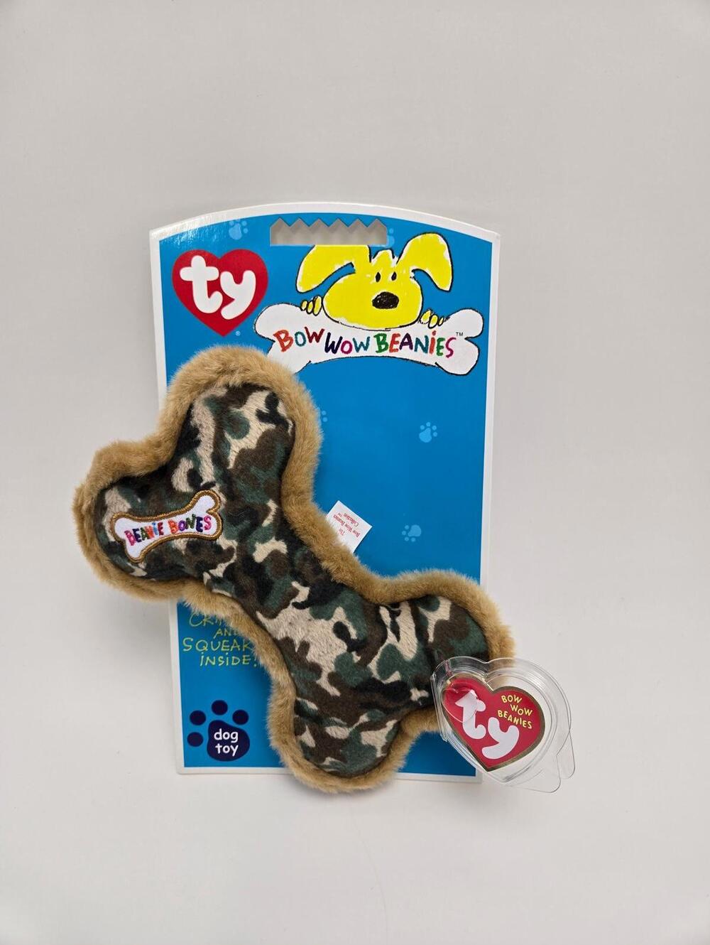 Ty Bow Wow Beanie Bone the Camo Bone  (5 inch)
